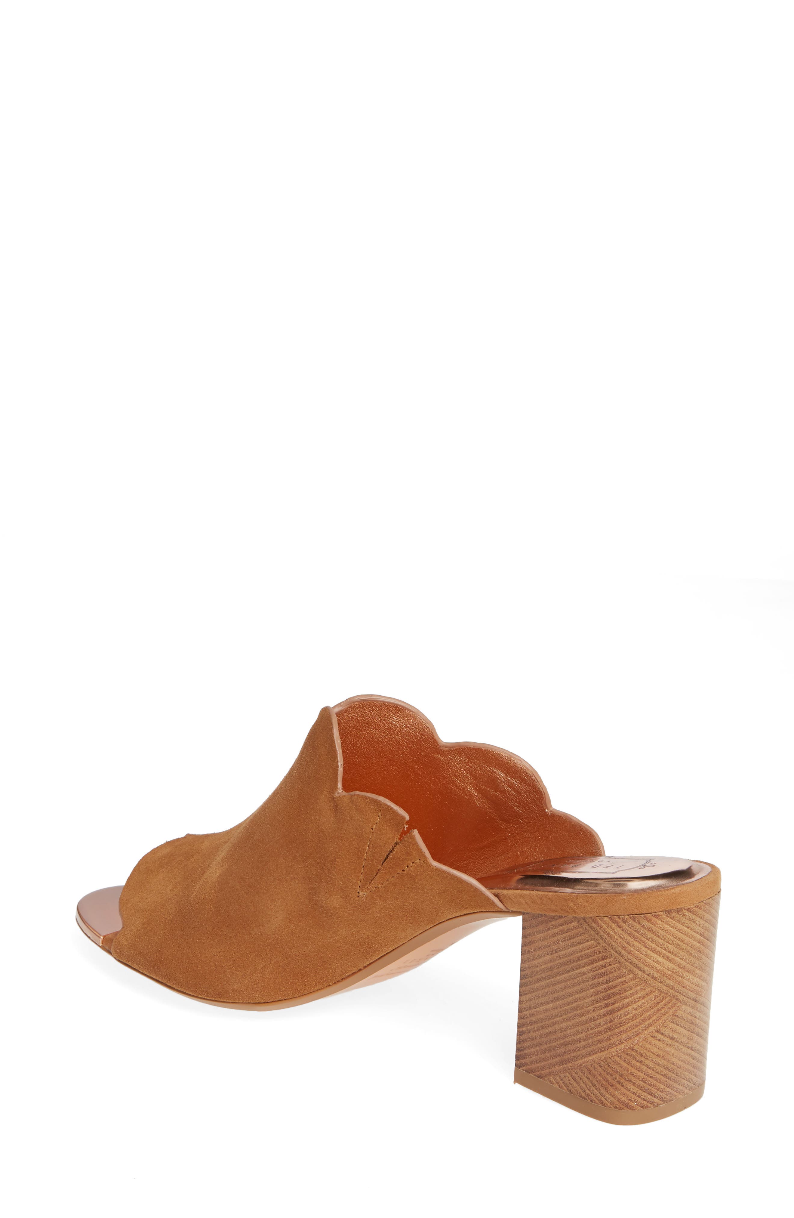 Ted Baker London Zinia Scalloped Slide Sandal, Alternate, color, 