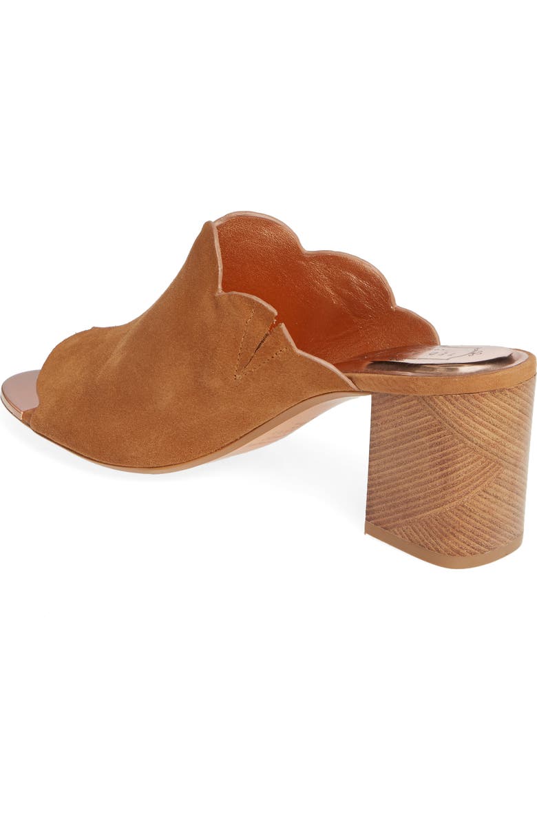 Ted Baker London Zinia Scalloped Slide Sandal, Alternate, color,