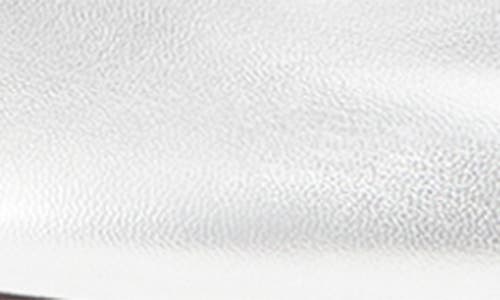 Stuart Weitzman Stuart Metallic Leather Kitten-heel Pumps In Silver