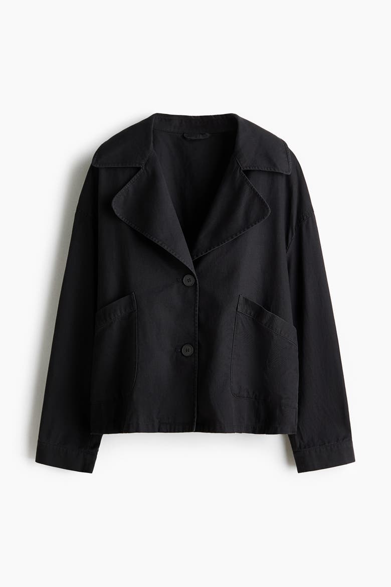 Twill Jacket, Alternate, color, Charcoal gray