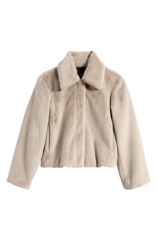 Theory Faux Fur Jacket In Multi