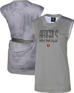 Outerstuff Women's Gray Cincinnati Bengals No Sweat Tank Top