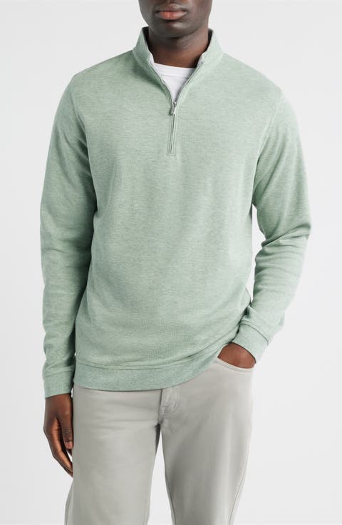 Comfort Interlock Quarter Zip Pullover