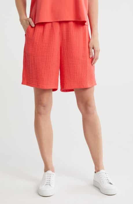 Eileen Fisher Organic Cotton Drawstring Shorts