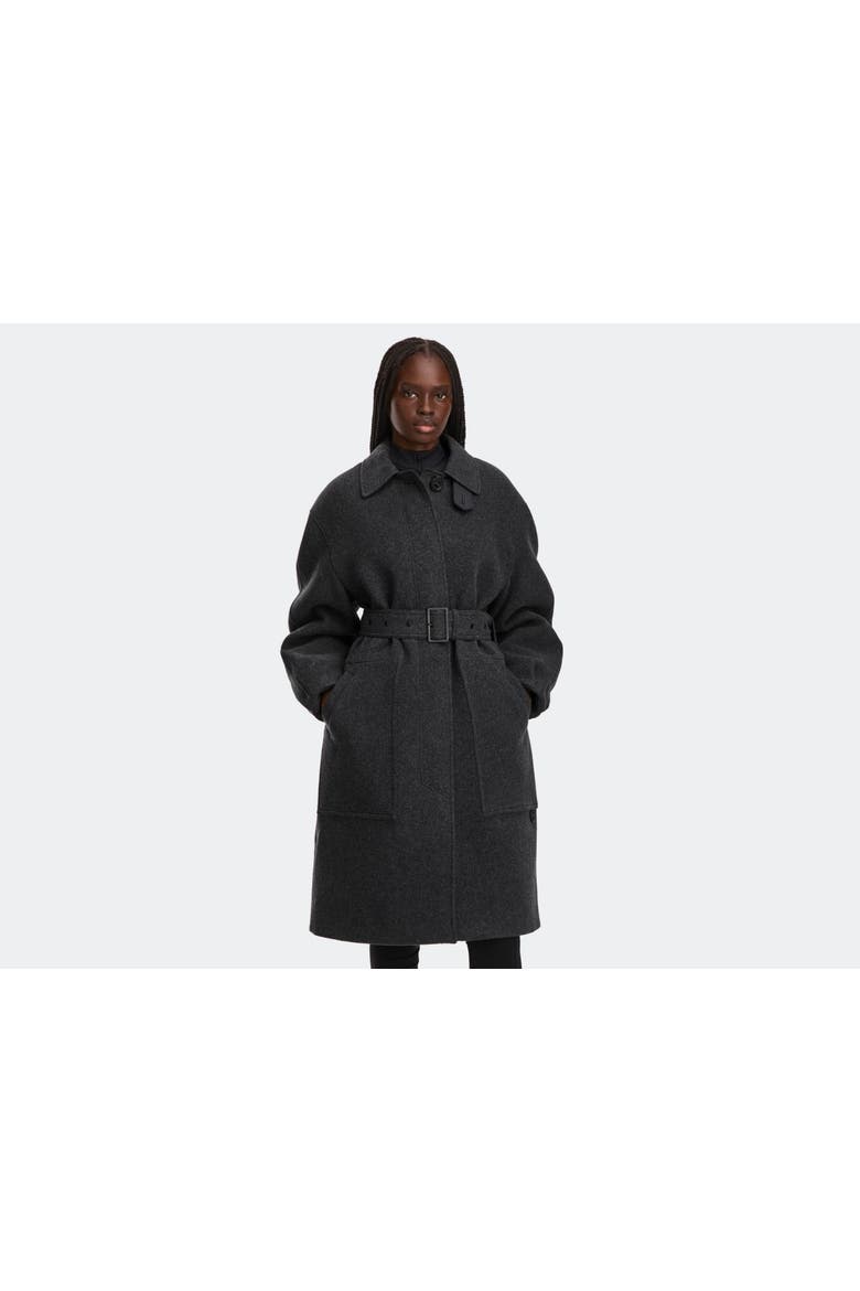 Mila Coat, Alternate, color, Carbon Heather