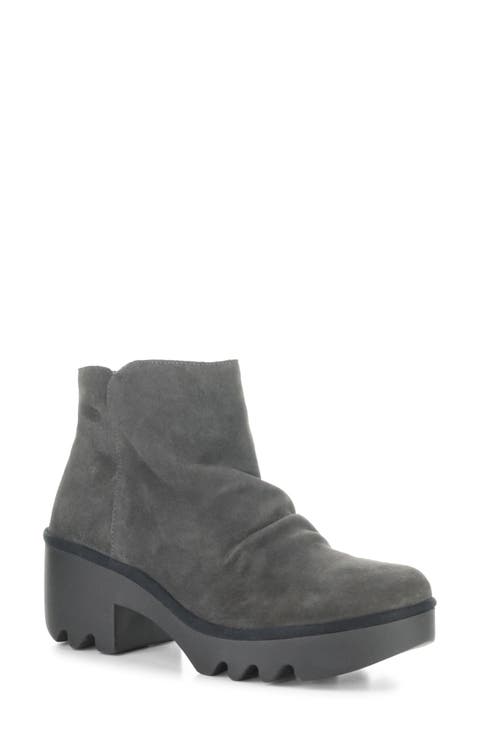 Tulp Lug Sole Platform Bootie (Women)