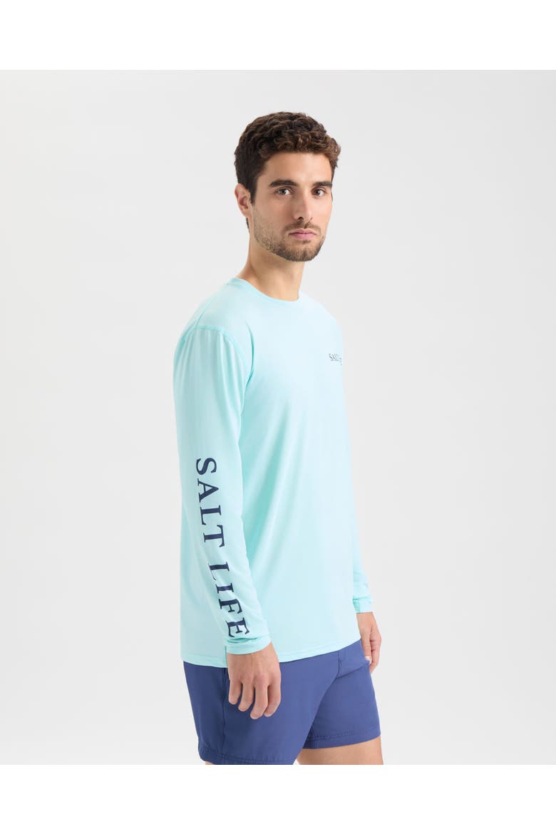 On Holiday SLX Performance Long Sleeve, Alternate, color, Light Aruba Heather