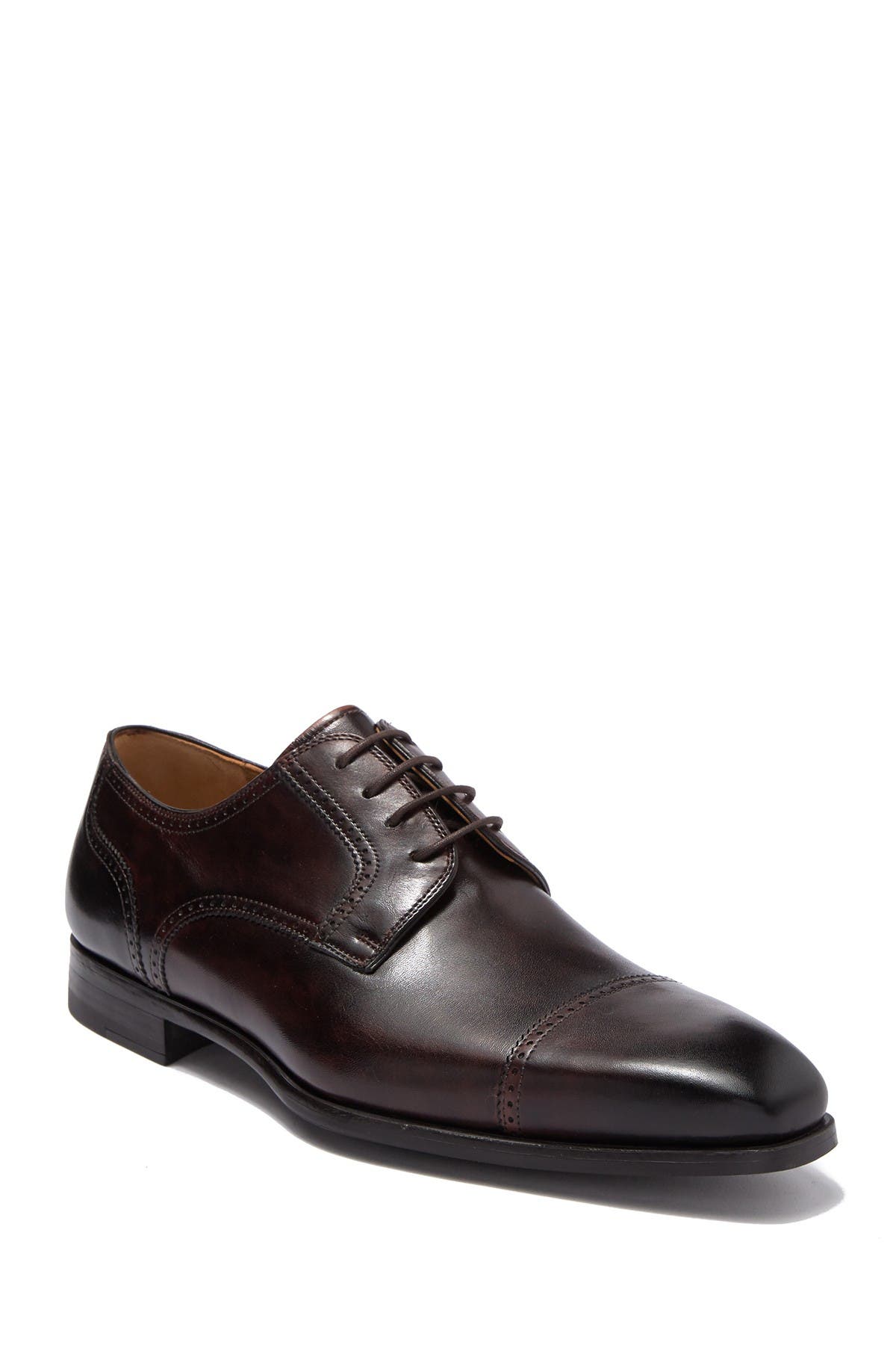 Magnanni Carlito II Leather Blucher, Main, color, 