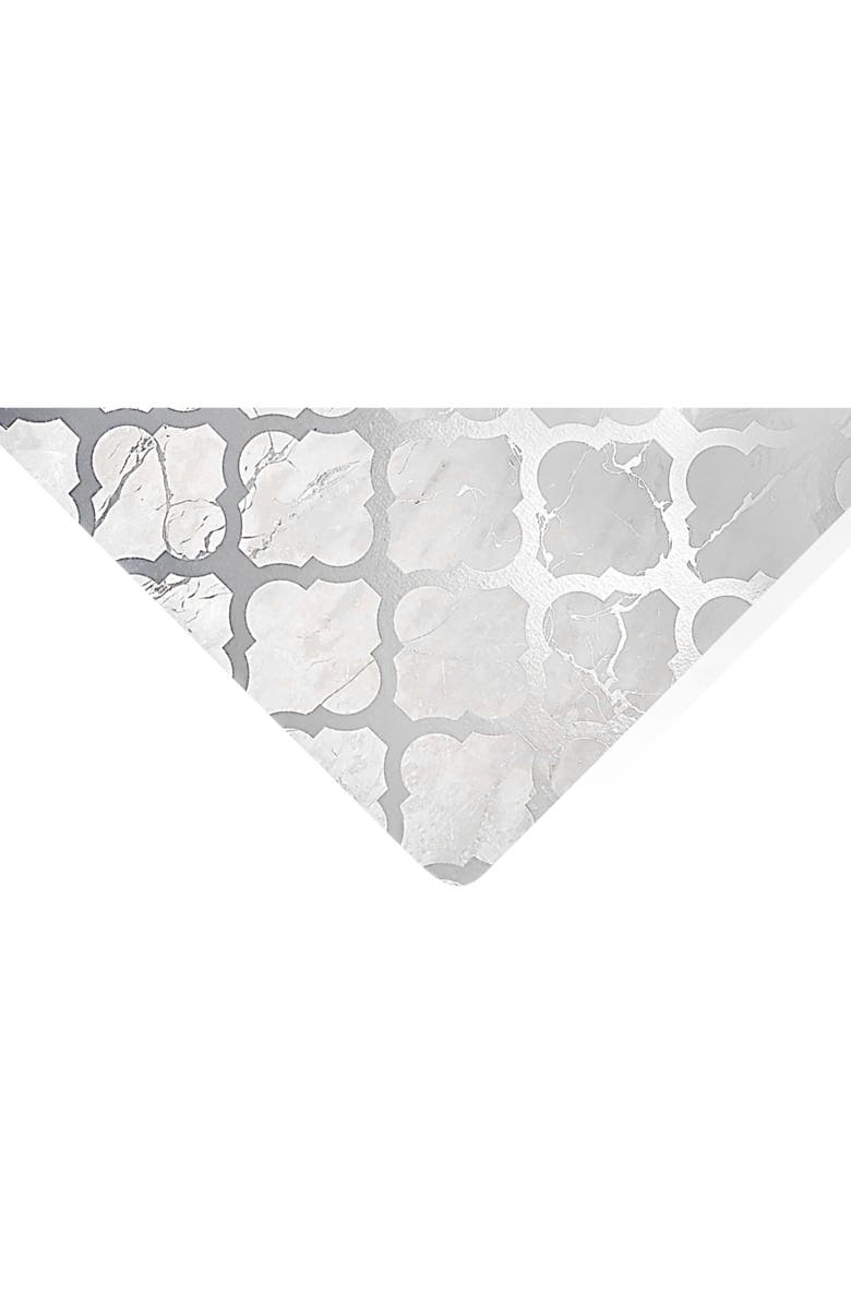 DAINTY HOME Marble Print Set of 4 Placemats, Alternate, color,