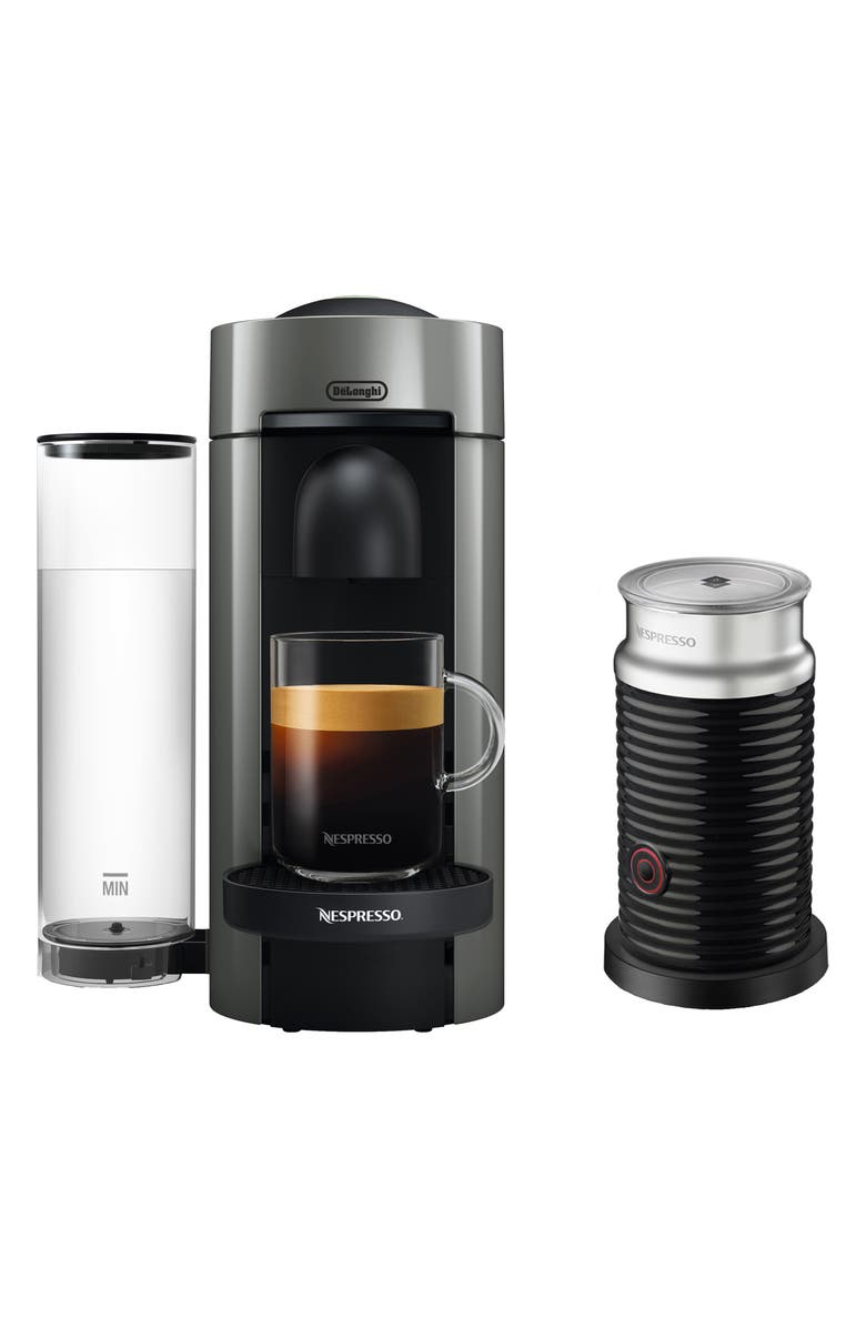 Nespresso VertuoPlus Coffee Machine & Aeroccino Frother Set, Main, color,