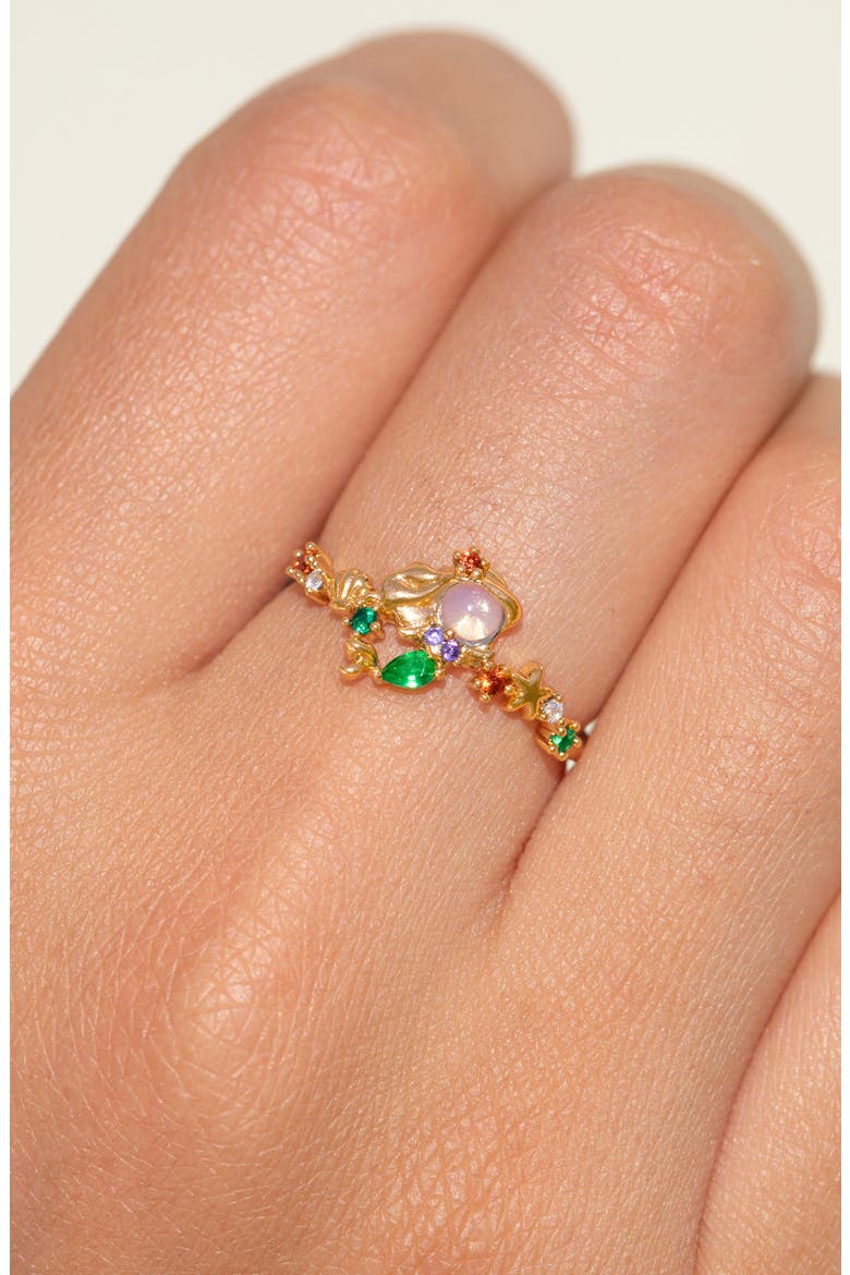 x Disney Princess Ariel Ring, Alternate, color, GOLD
