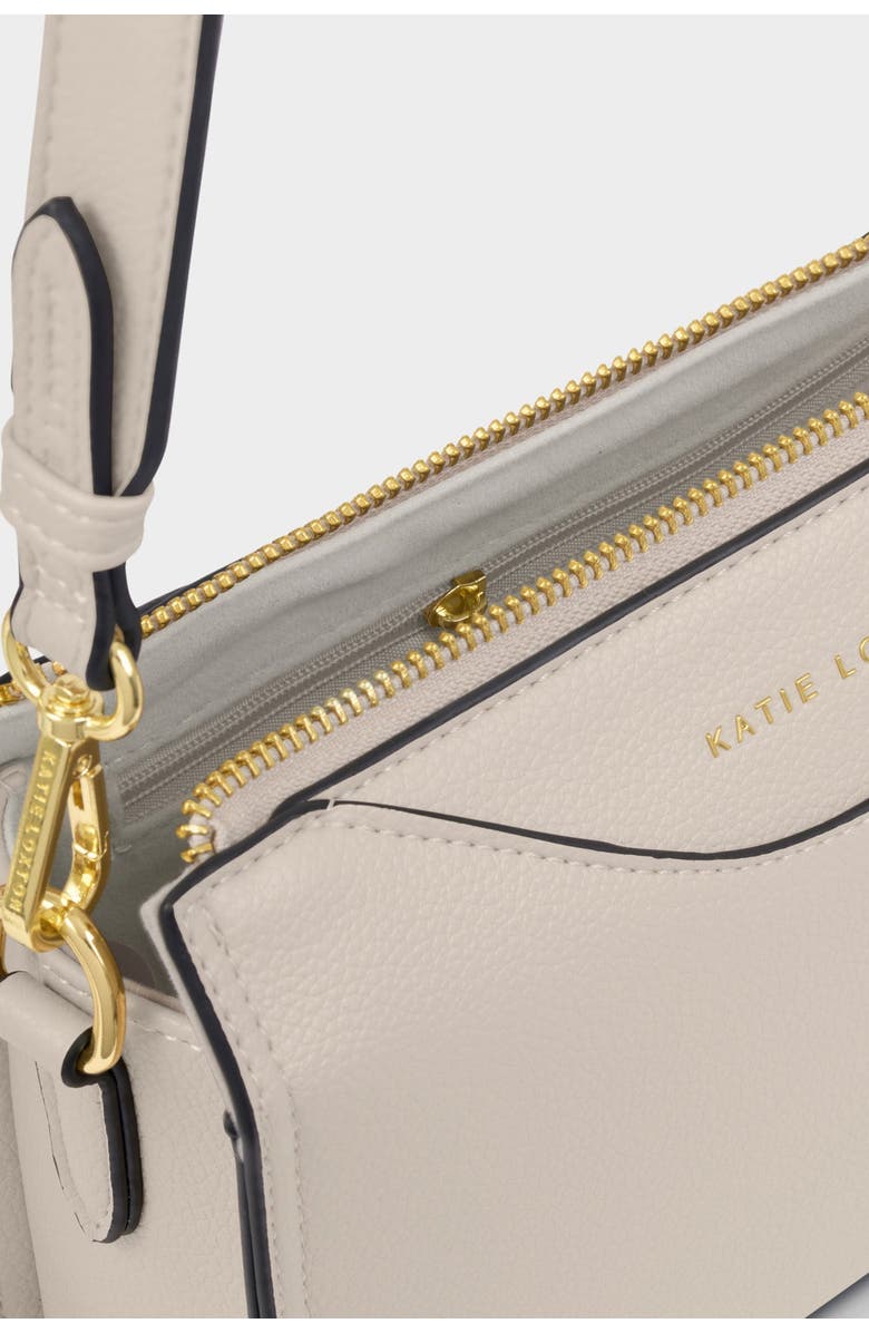 Katie Loxton Alba Crossbody Bag in Oyster, Alternate, color, Oyster