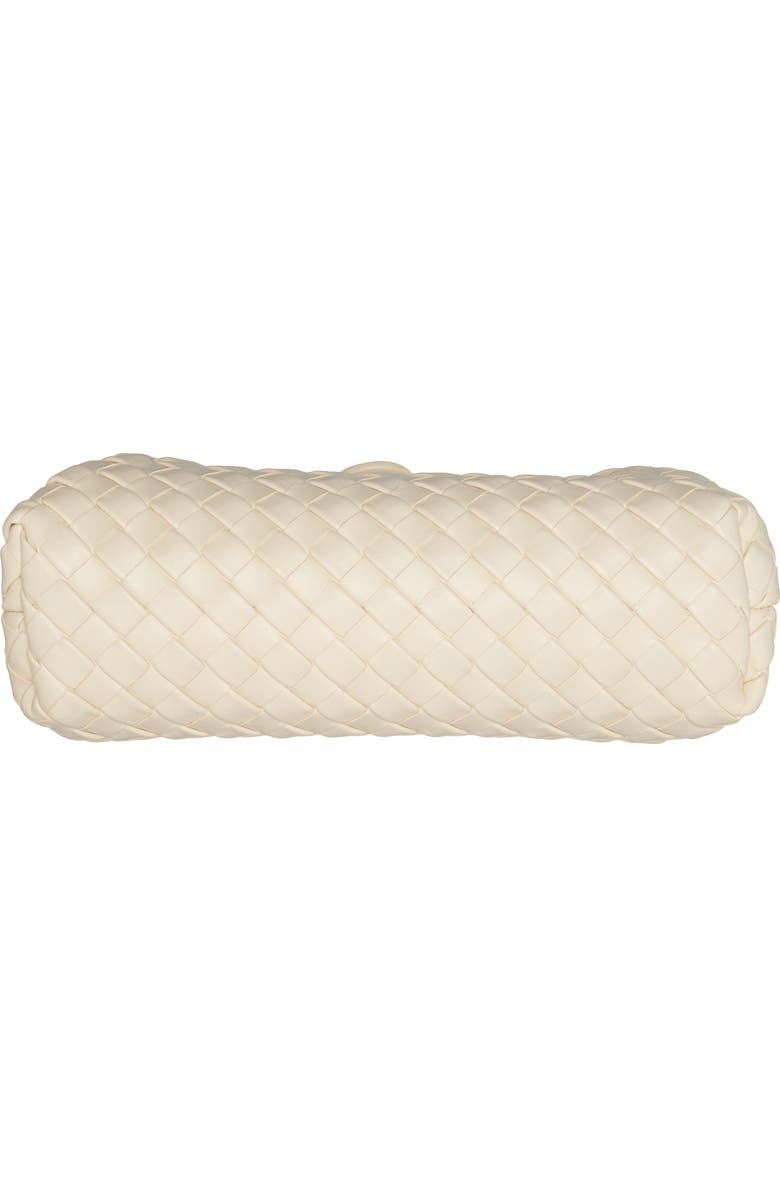 Bottega Veneta The Lauren 1980 Intrecciato Leather Clutch, Alternate, color, String/ M Brass