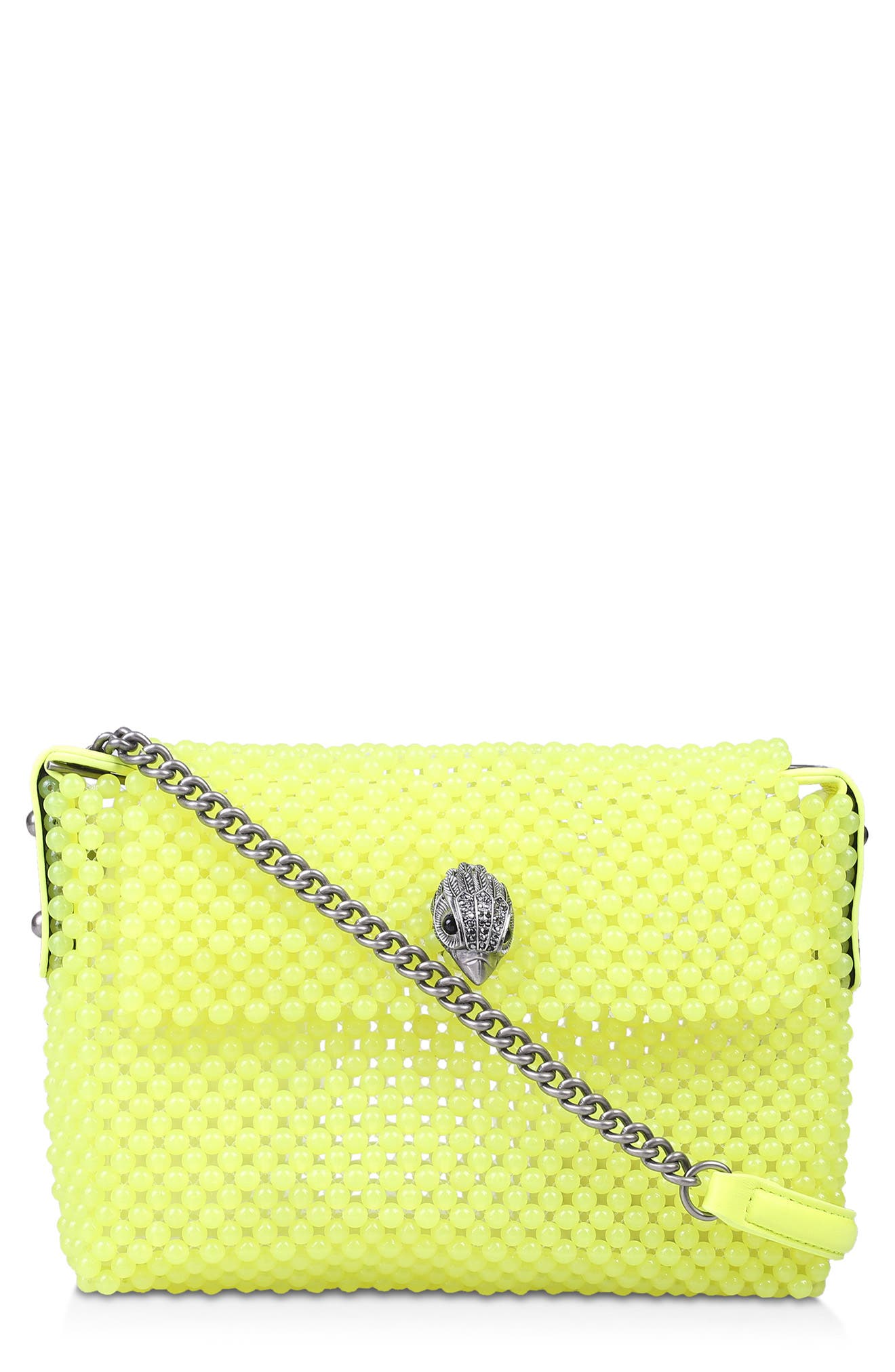 Kurt Geiger London Kensington Beaded Crossbody Bag, Main, color, 