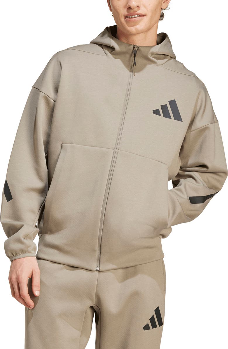adidas New ZNE Full-Zip Hoodie, Main, color,