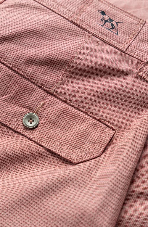 Rodd & Gunn Millwater Stretch Twill Shorts In Sienna