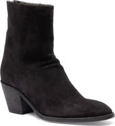 Officine Creative Sydne 010 Suede Pointed Toe Bootie