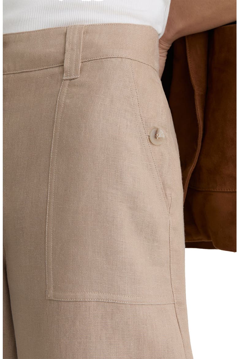 Ashby Wide Leg Linen Pants, Alternate, color, NEUTRAL