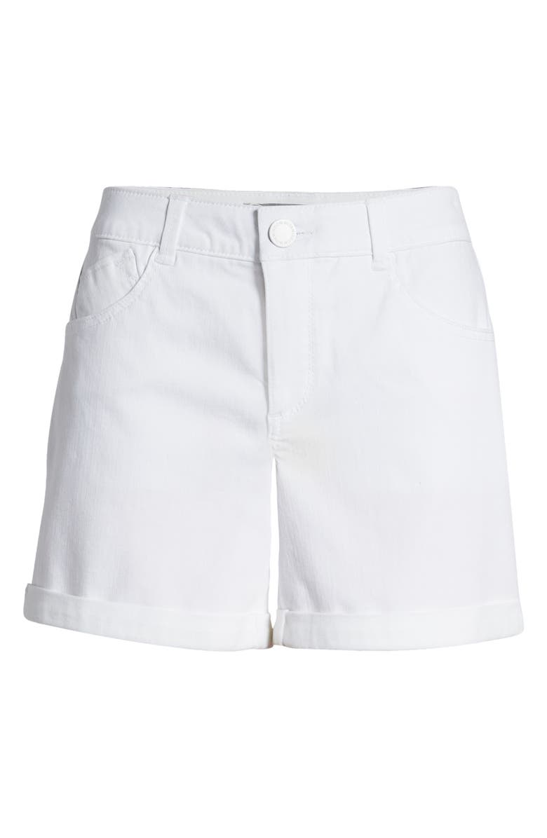 Wit & Wisdom 'Ab'Solution Cuff Denim Shorts, Alternate, color, 