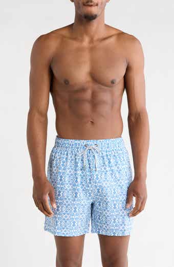 Stretch Tile Volley Swim Shorts