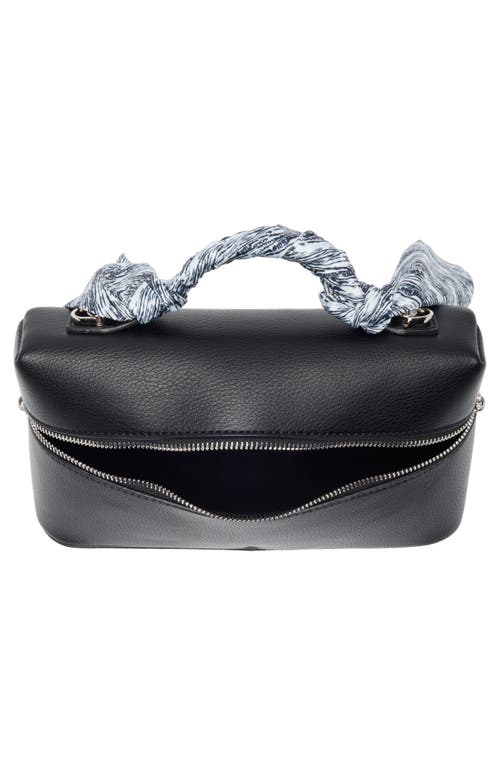 Bcbg Scarf Detail Top Handle Bag In Zebra