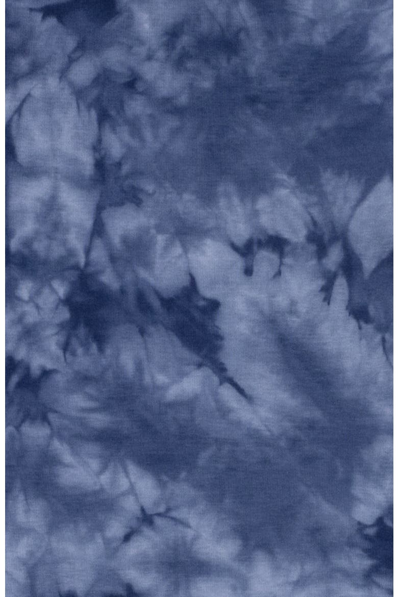 Kids Two-Piece Tie Dye Cotton Matching Family Pajamas, Alternate, color, Tie Dye Navy Mix