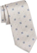 BOSS Geometric Silk Tie