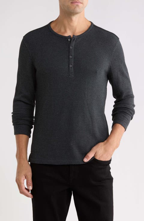 Pascal Waffle Long Sleeve Henley