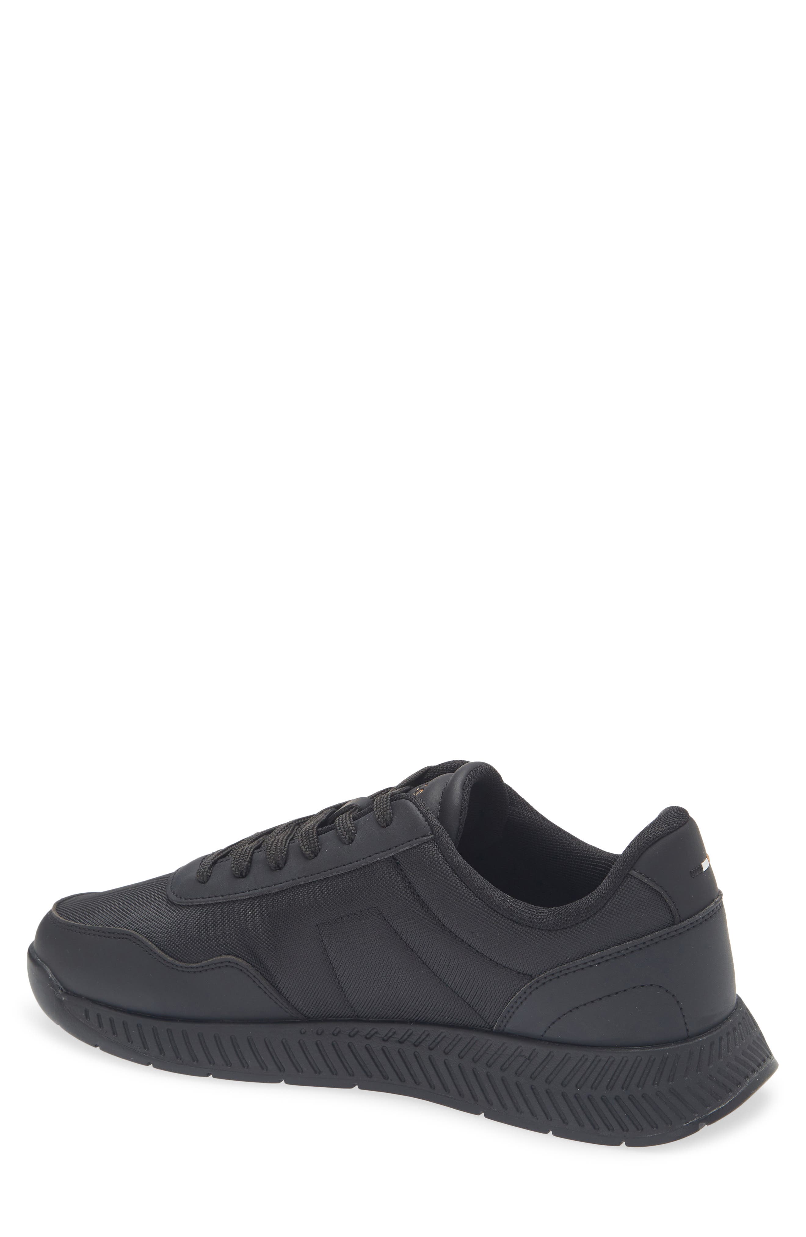 BOSS Titanium Runn NYPU Sneaker, Alternate, color, Black