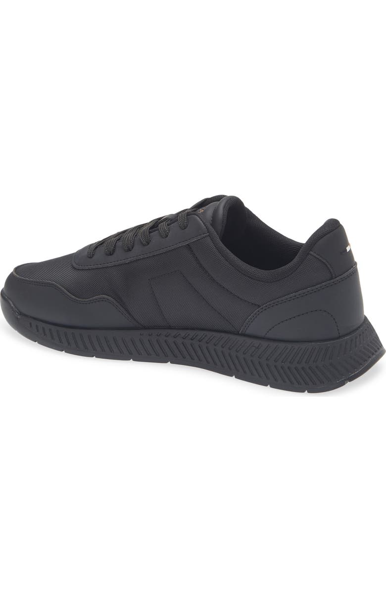 BOSS Titanium Runn NYPU Sneaker, Alternate, color, Black