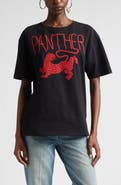 Valentino Panther Graphic T-Shirt