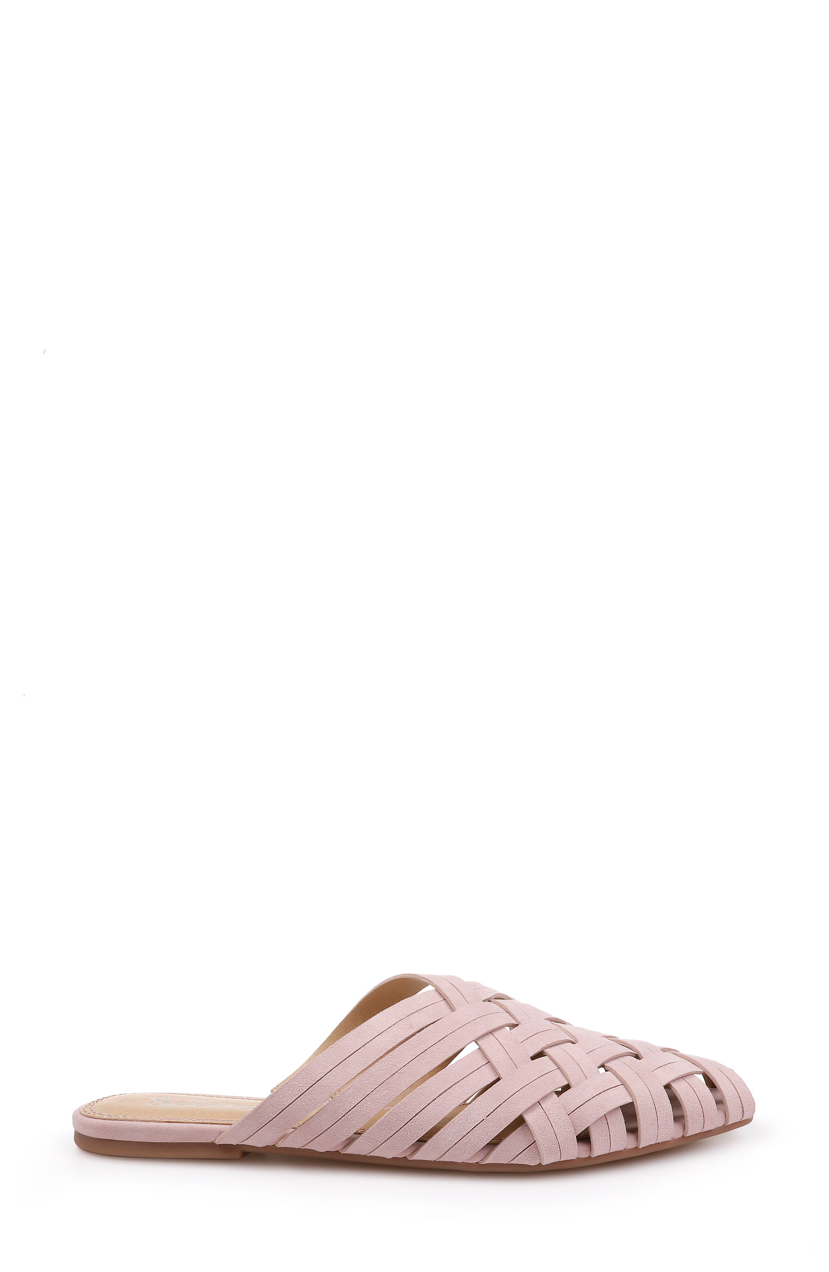 Sherwood Mule, Alternate, color, ROSE SUEDE