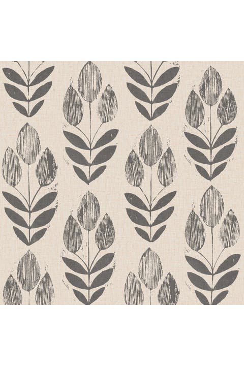 Folk Tulip Peel N Stick Wallpaper