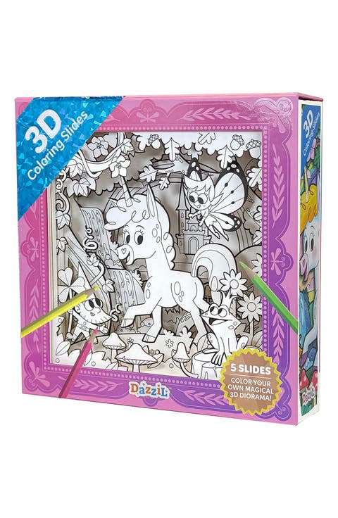 3D Coloring - Unicorn