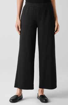 Eileen Fisher Ankle Wide Leg Pants