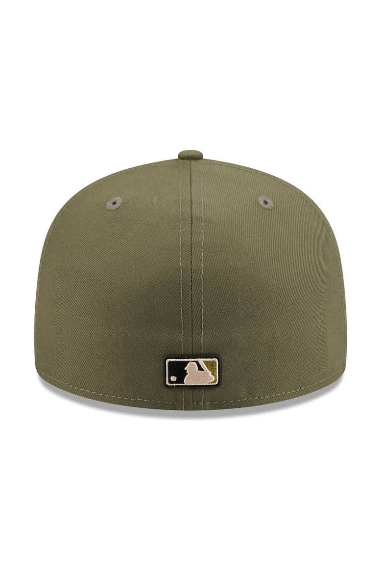 New Era Men's New Era  Olive Milwaukee Brewers 2026 Armed Forces Day 59FIFTY Fitted Hat, Alternate, color, Olive