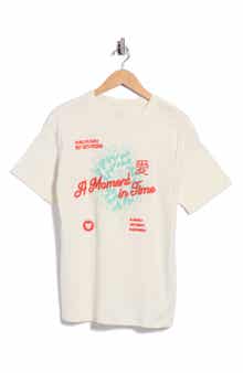 Azalea Graphic T-Shirt Cover-Up