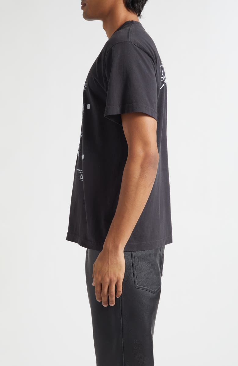 MIDNIGHT RODEO Psychological Thriller Graphic T-Shirt, Alternate, color, Black