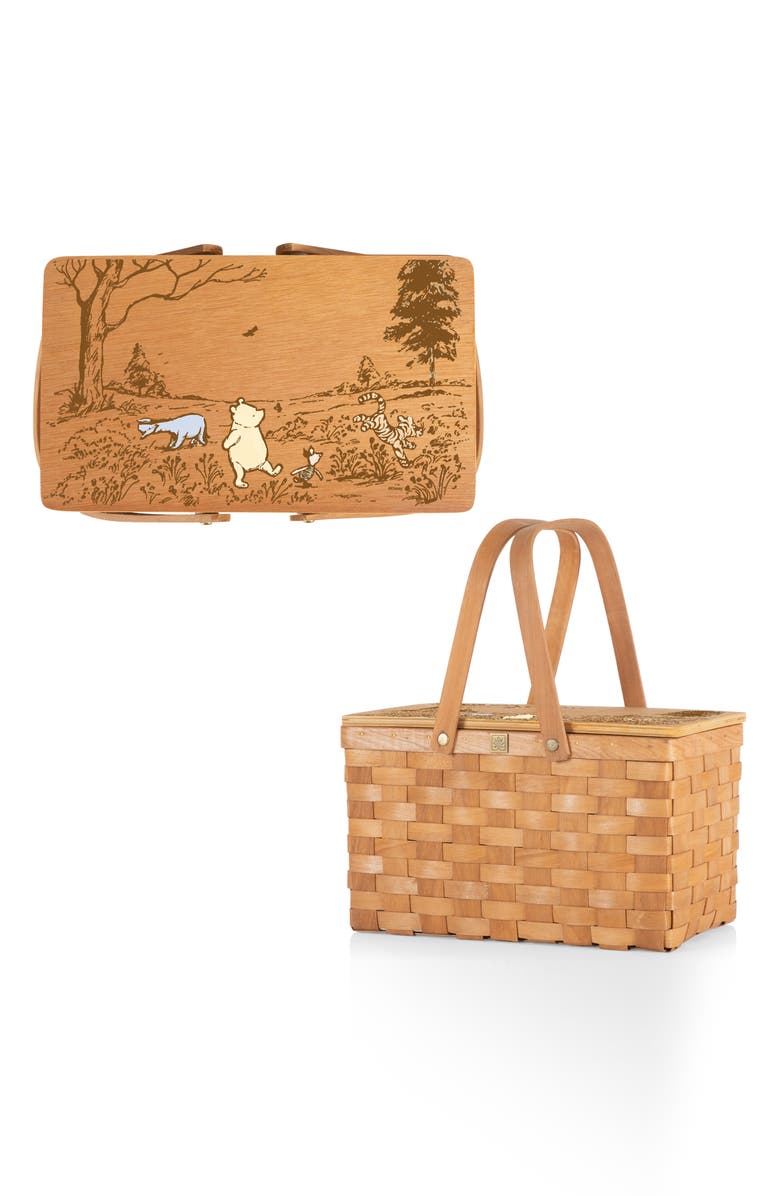 Picnic Time Winnie The Pooh Picnic Basket, Alternate, color,