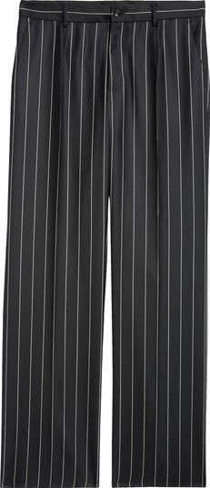 Dolce&Gabbana Pinstripe Wool Trousers | Nordstrom