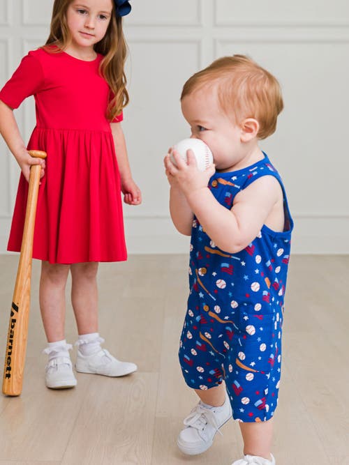 Ruggedbutts Baby Boys Pocket Knit Romper