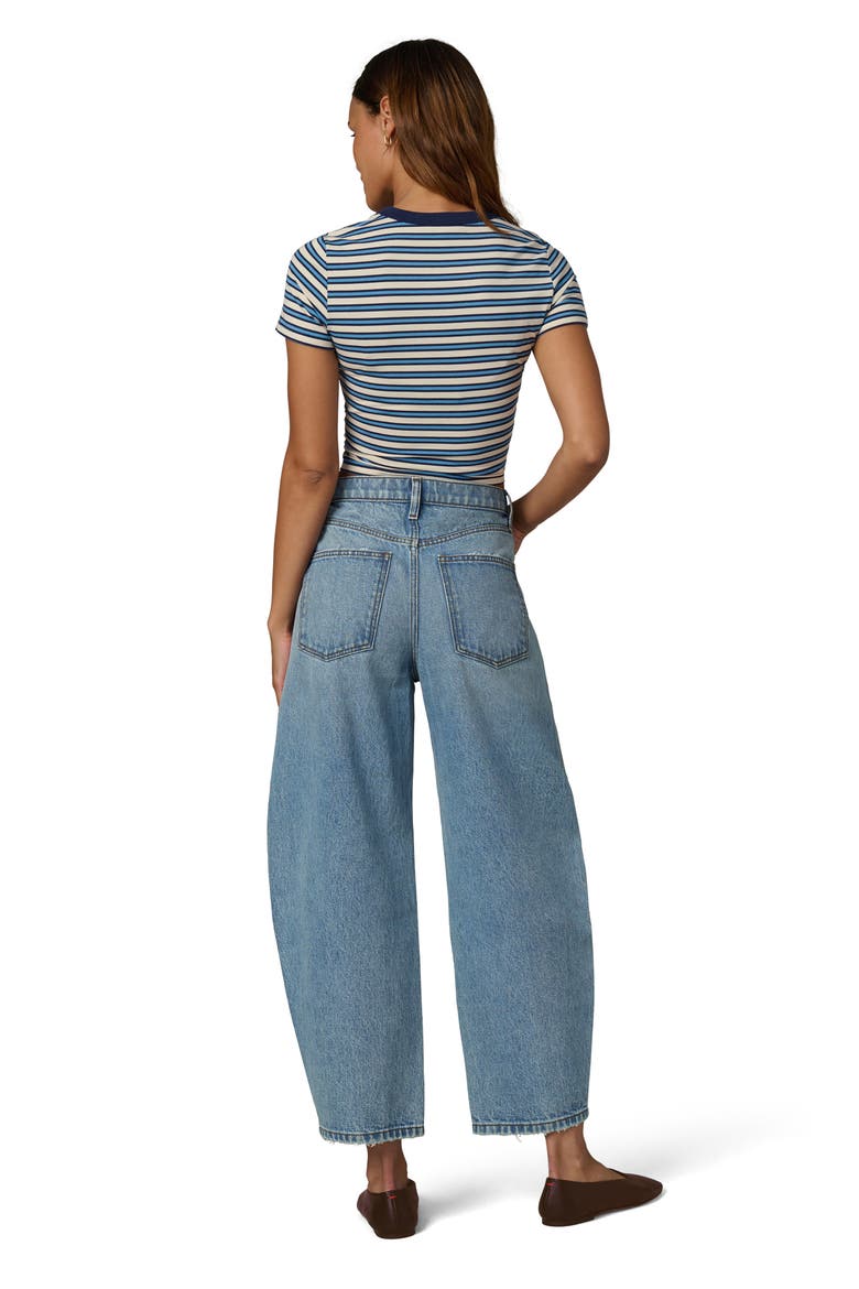 The Billie High Waist Crop Wide Leg Jeans, Main, color, RADIANT