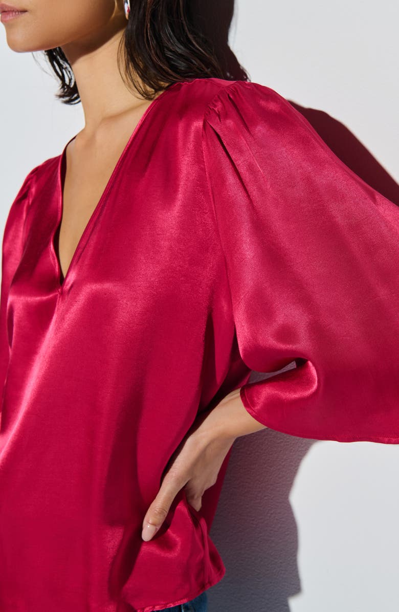 Nation LTD Mel Satin Top, Alternate, color,