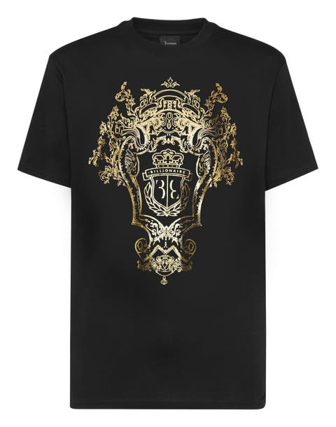 T-Shirt Round Neck Logo Crest Men
