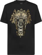 BILLIONAIRE T-Shirt Round Neck Logo Crest Men