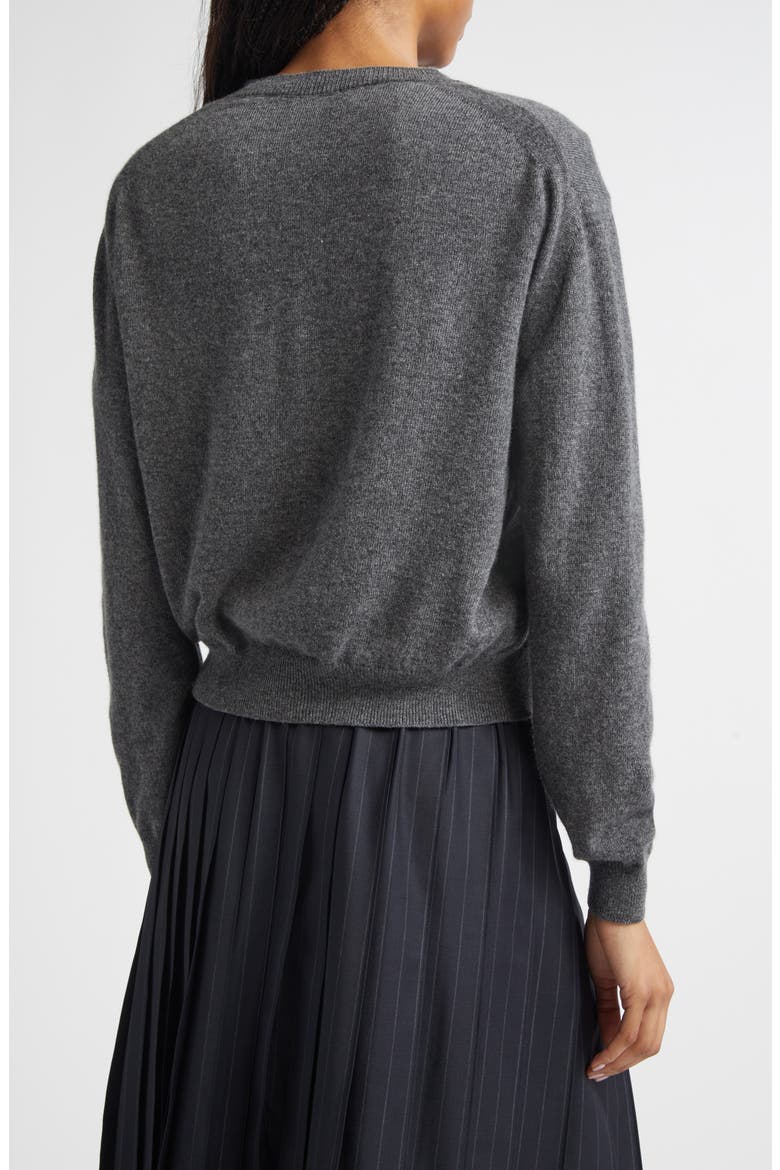 Seashell Cashmere Cardigan, Alternate, color, CASTAGNA CASTAGNA
