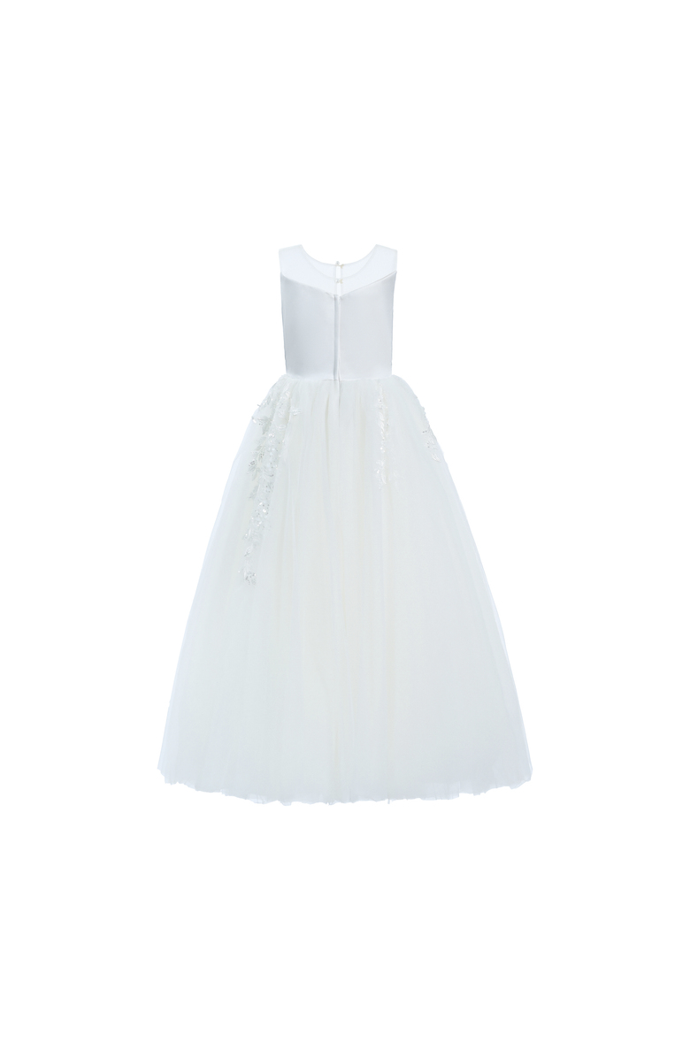 Tulleen Vivian Dress, Alternate, color, White