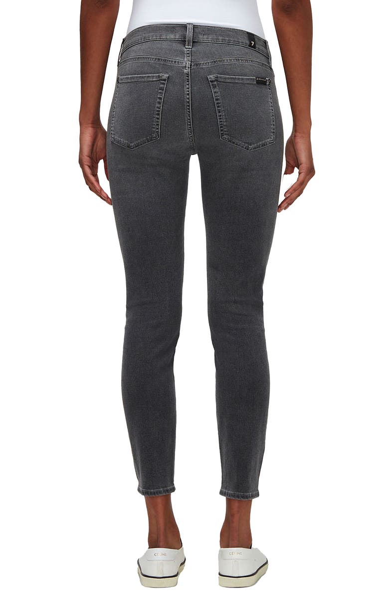7 For All Mankind The Ankle Stretch Skinny Jeans, Alternate, color, 
