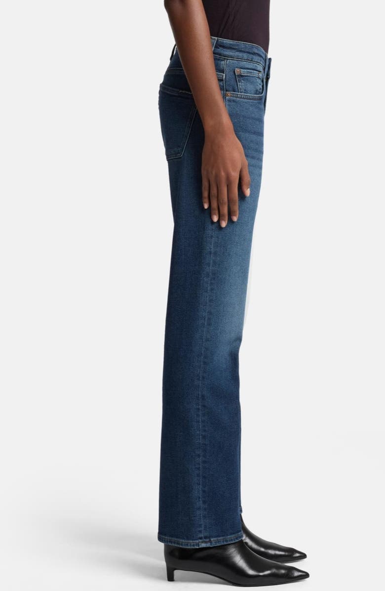 7 For All Mankind Calie Ankle Straight Leg Jeans, Alternate, color, Cisco