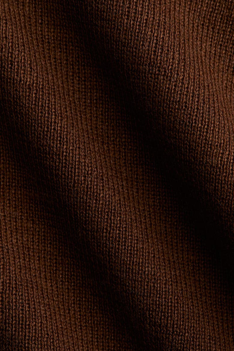 Off-the-shoulder Jumper, Alternate, color, Brown